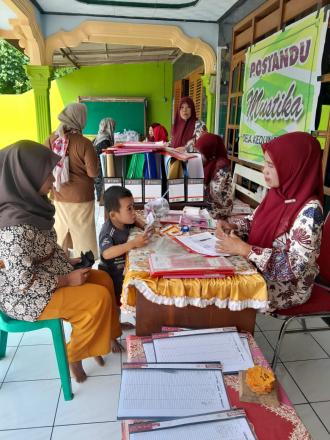 Kegiatan Posyandu ILP Desa Kedunglurah Bulan Januari 2026